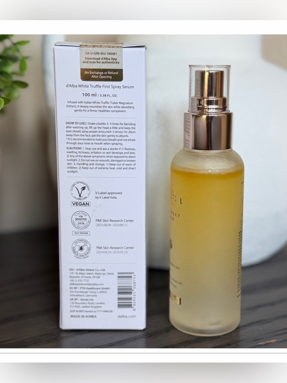 d’ALBA First Spray Serum - Picture 14 of 15